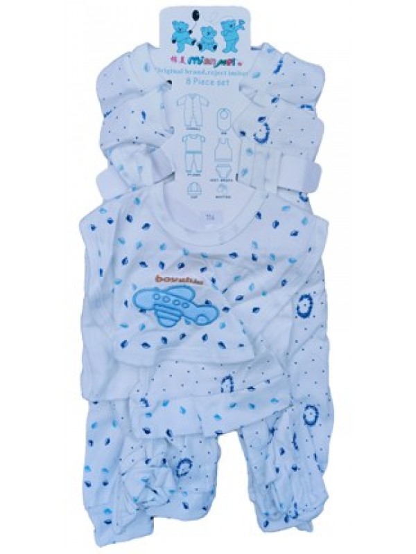 8 piece baby clothes set