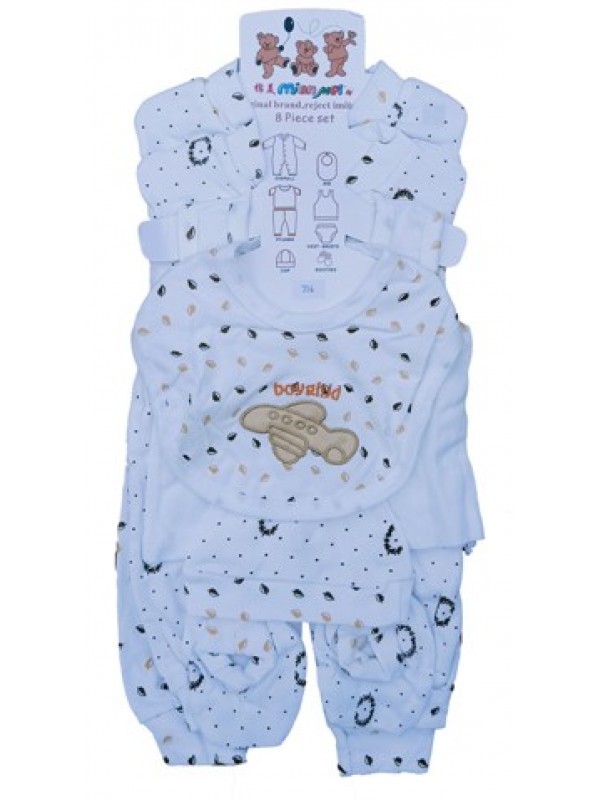 8 piece baby clothes set