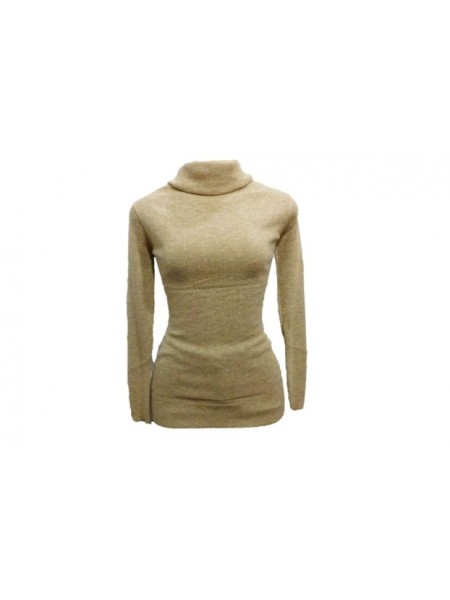 Fashion Solid Elegant Wool Skinny Sweater Jumpers