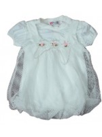 Balloon Lace Layered Baby Girl Dress